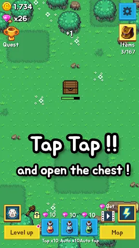 Tap Chest - Idle Clicker 스크린샷