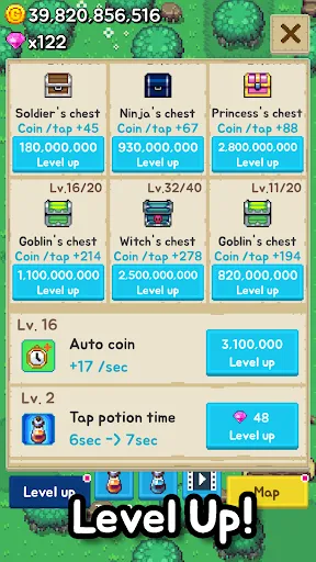 Tap Chest - Idle Clicker 스크린샷