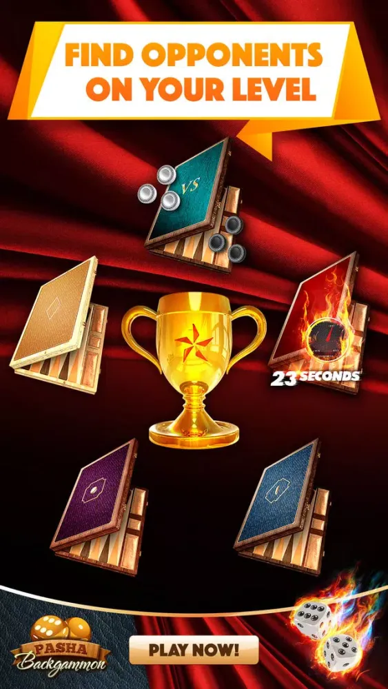 صور Backgammon Pasha:Board of King