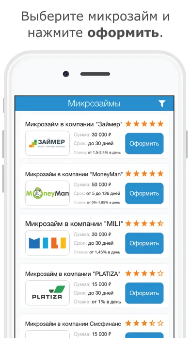 Микрозаймы Ekran Görüntüleri