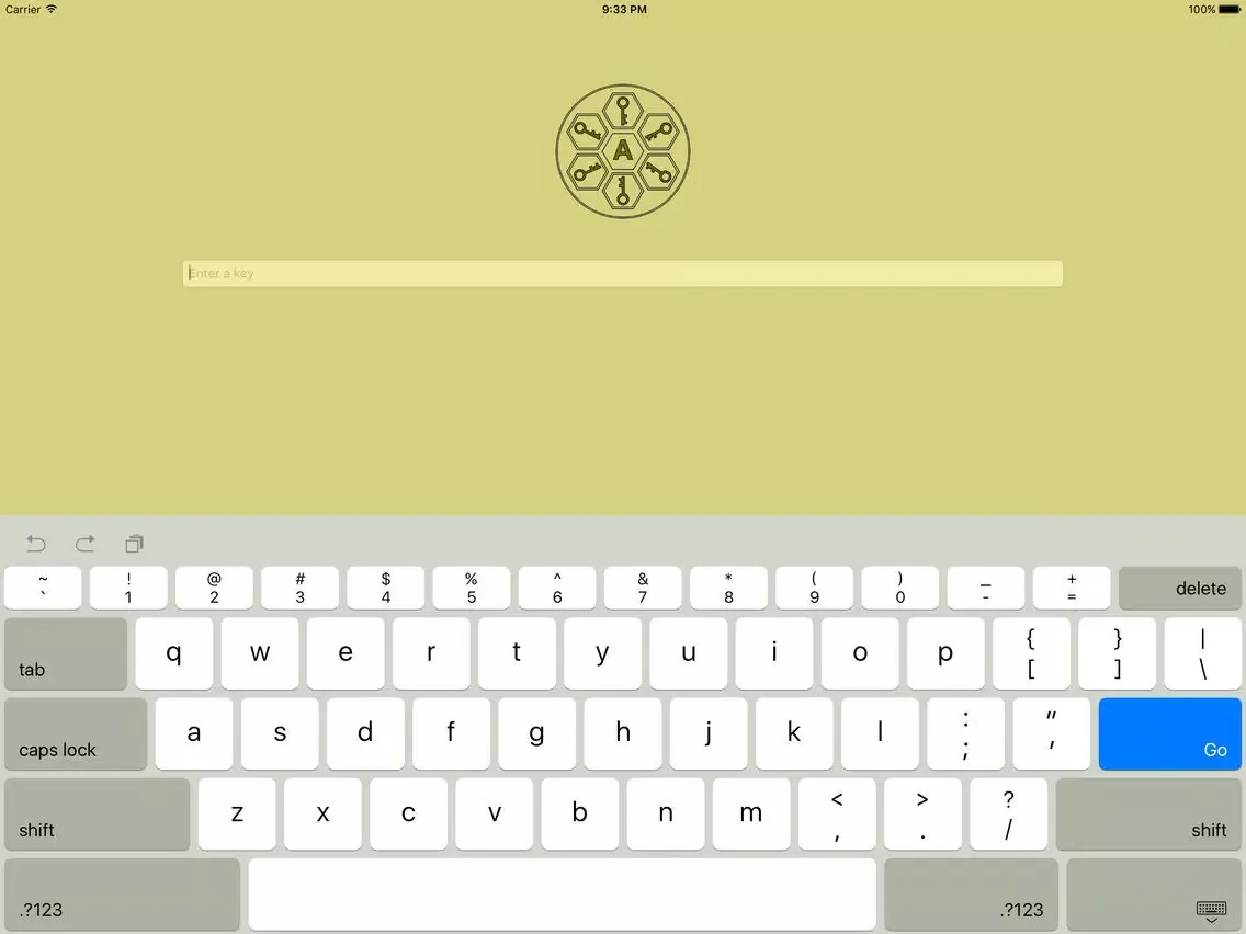 Screenshot di KeyAccess iPad 