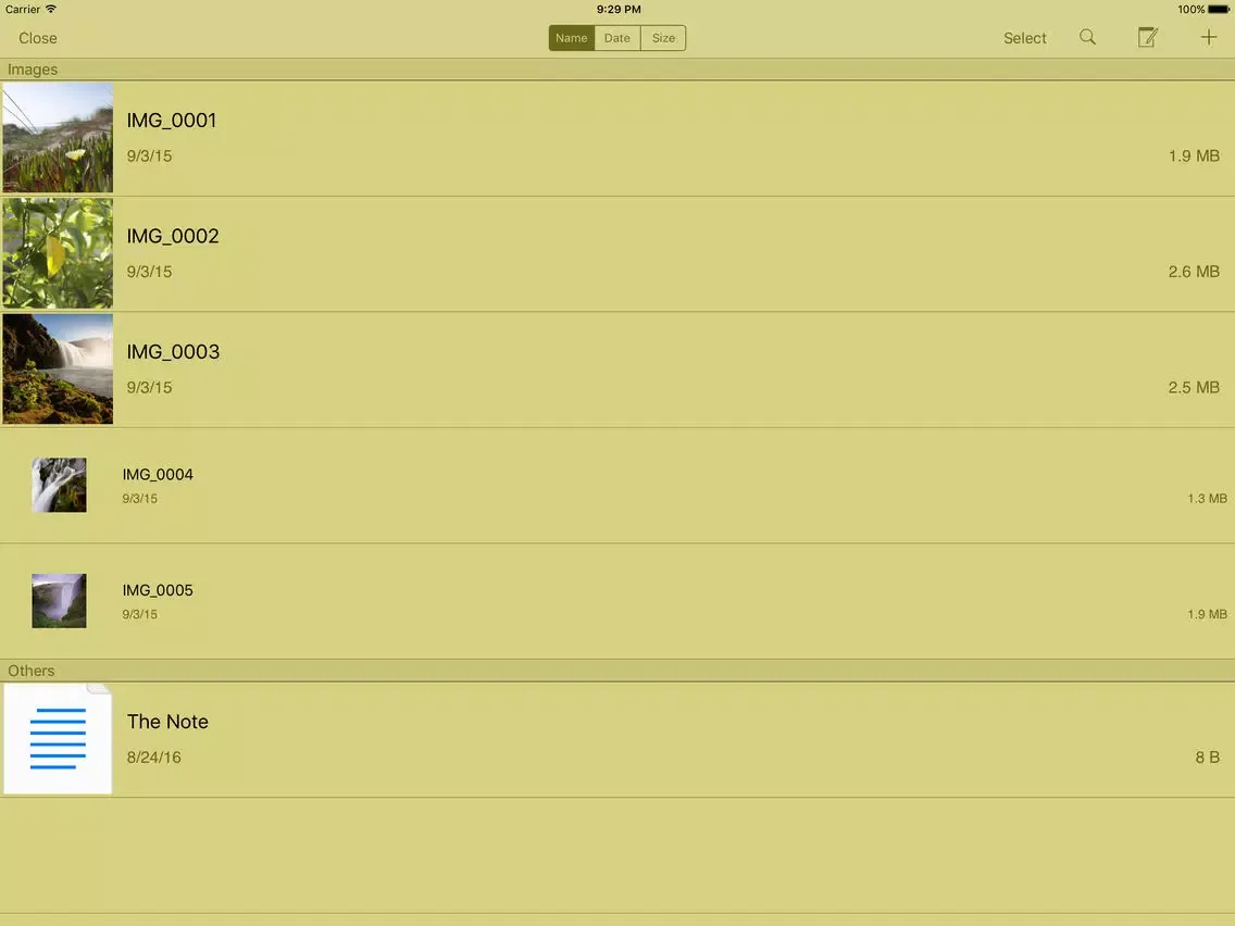 Screenshot di KeyAccess iPad 