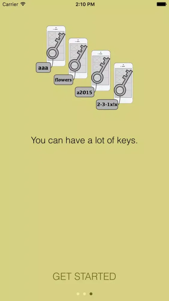 Screenshot di KeyAccess