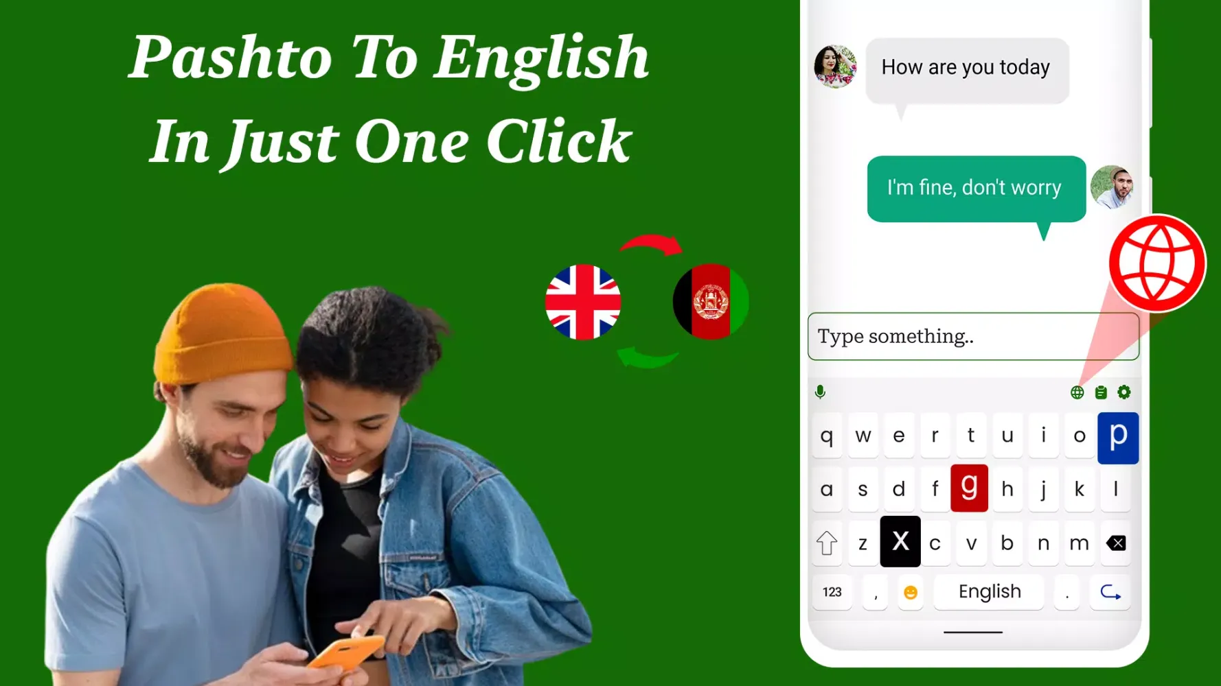 Pashto Keyboard Ekran Görüntüleri