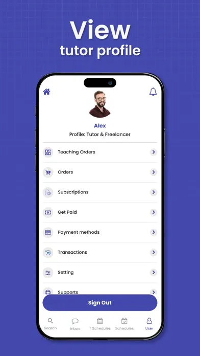 Capturas de tela do Pashtya - Tutoring & Freelance