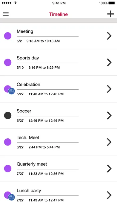 تصاویر Passel, sync group events