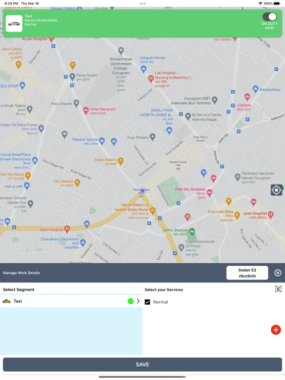 Passenger Go Driver iPad  スクリーンショット