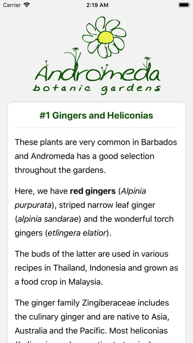 Скриншоты Andromeda Botanic Gardens