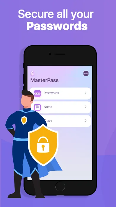 Password Manager - MasterPass 스크린샷