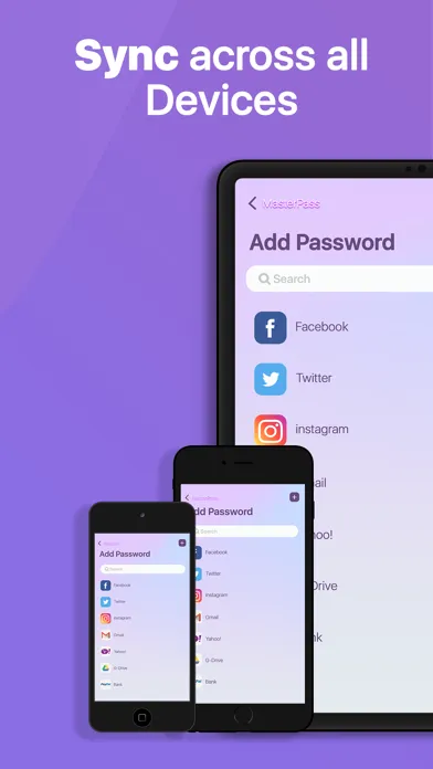 Password Manager - MasterPass 스크린샷