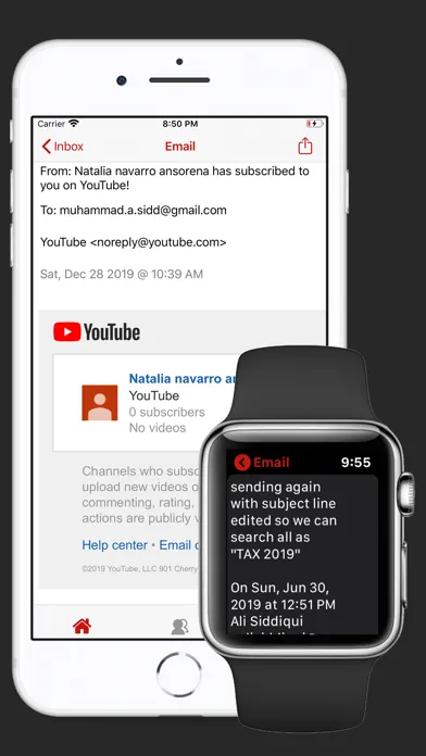 تصاویر WristMail for Gmail