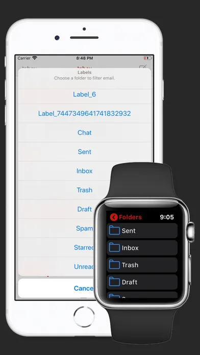 تصاویر WristMail for Gmail