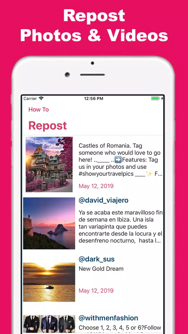 Repost for Instagram - Share Screenshots