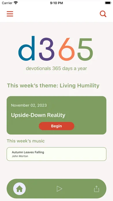 d365 Daily Devotionals 스크린샷
