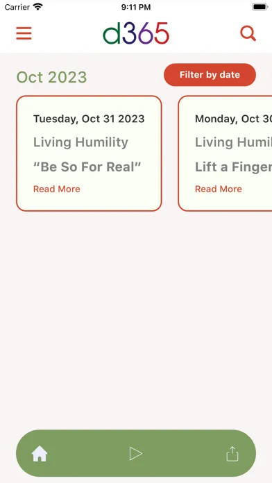 d365 Daily Devotionals 스크린샷