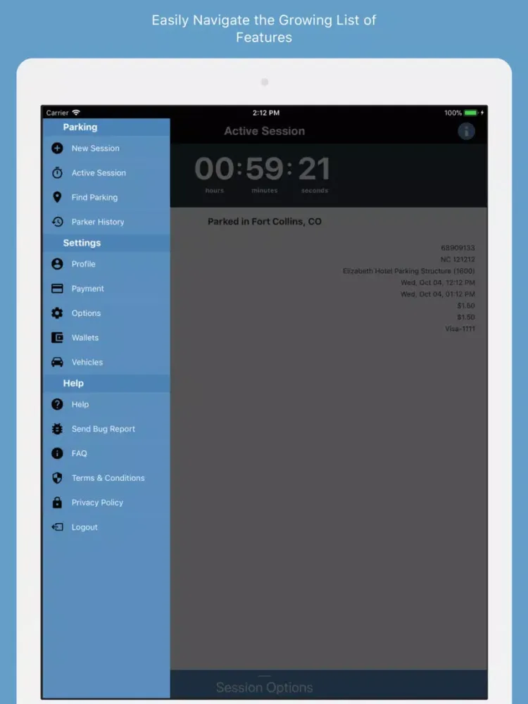 Скриншоты FC Parking iPad 