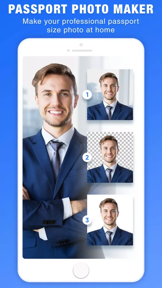 Passport Size Photo Maker Ekran Görüntüleri