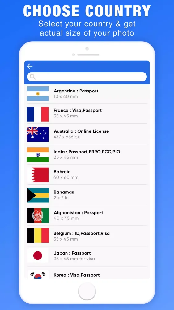 Passport Size Photo Maker Ekran Görüntüleri