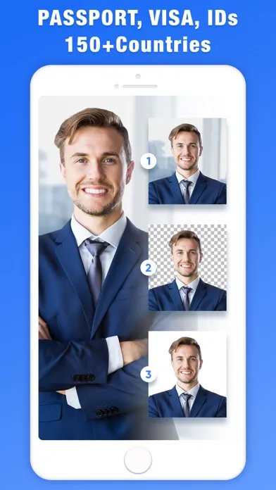 ภาพหน้าจอของ Passport Photo Maker, ID Photo