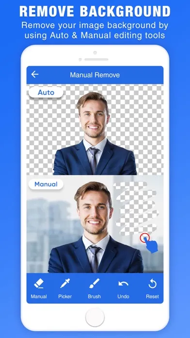 ภาพหน้าจอของ Passport Photo Maker, ID Photo