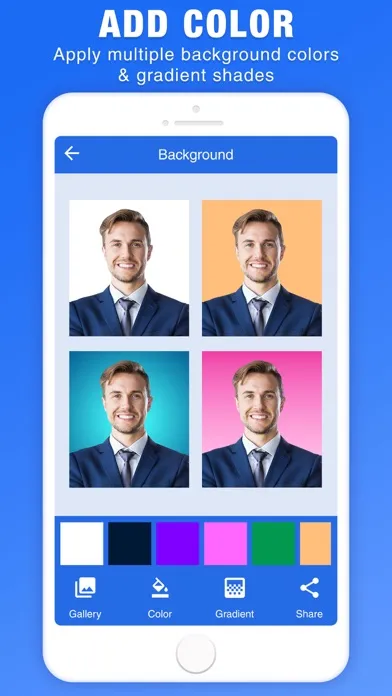 ภาพหน้าจอของ Passport Photo Maker, ID Photo