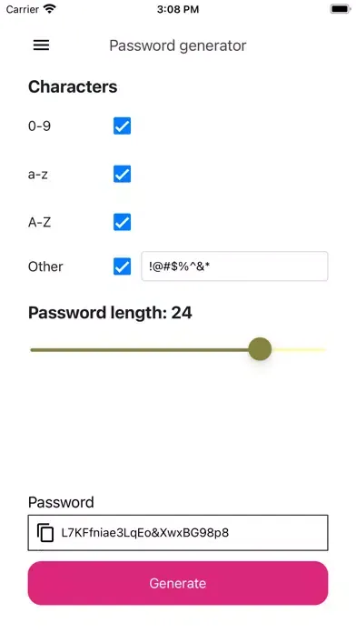 Screenshot di Pass Protect