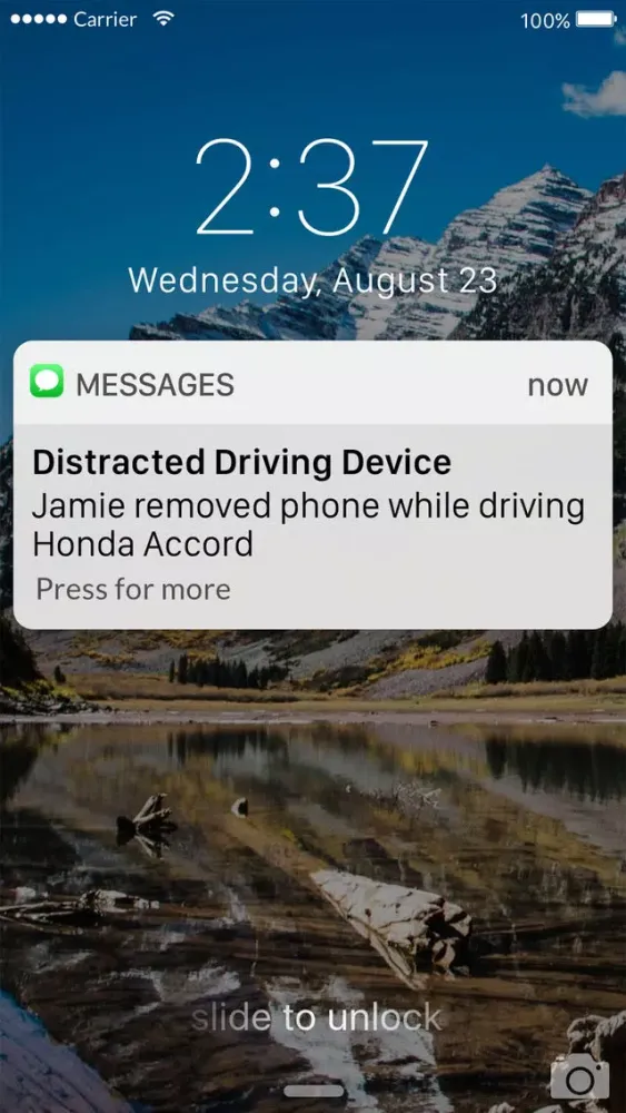 DDD Distracted Driving Device应用截图