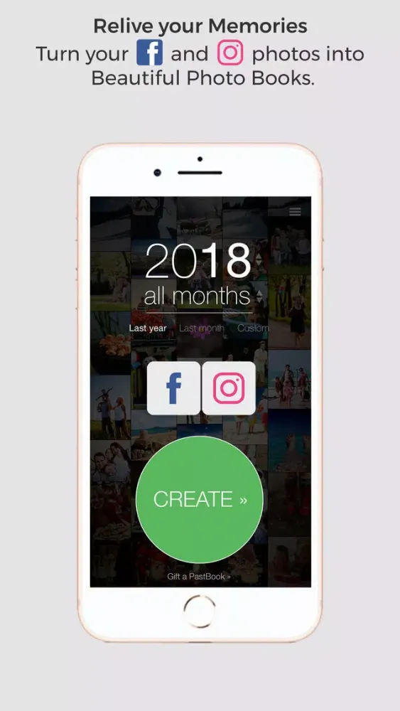 PastBook (My Year Photo Books)应用截图