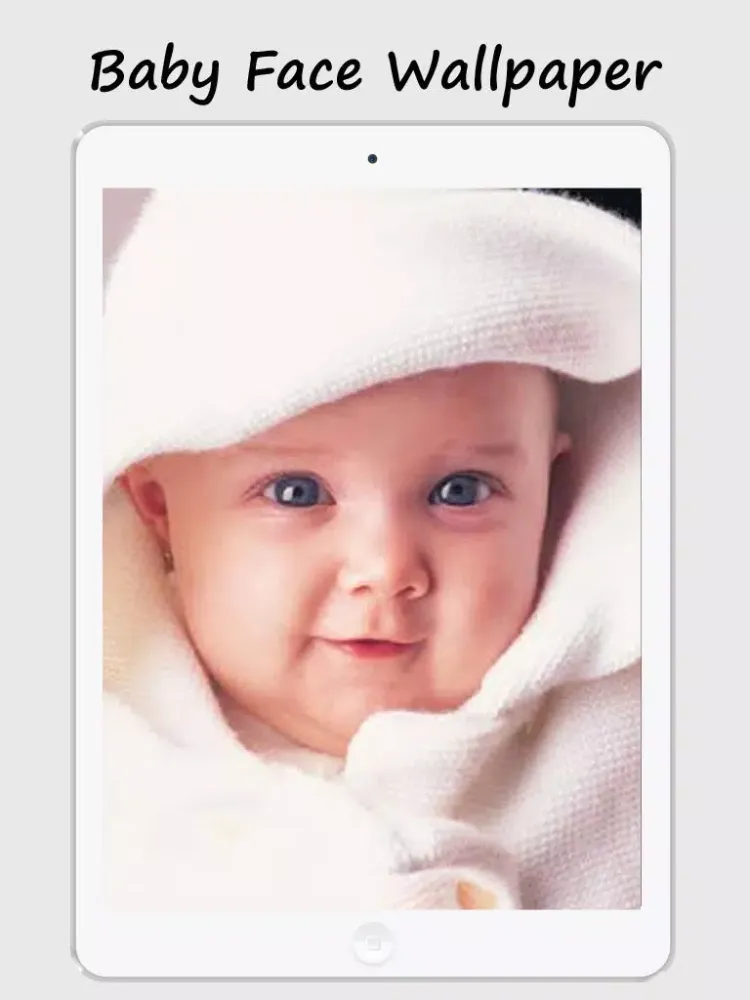 Captures d'écran de Cute Baby Face Wallpapers - Amazing Collection Of Cute Baby Pictures iPad 