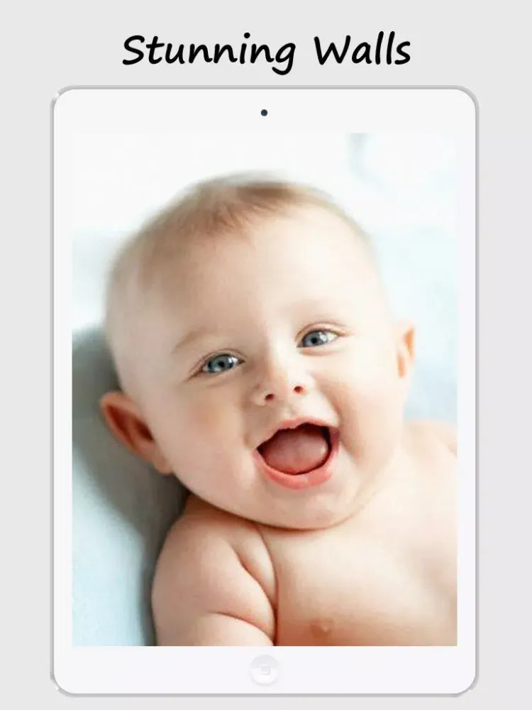 Captures d'écran de Cute Baby Face Wallpapers - Amazing Collection Of Cute Baby Pictures iPad 