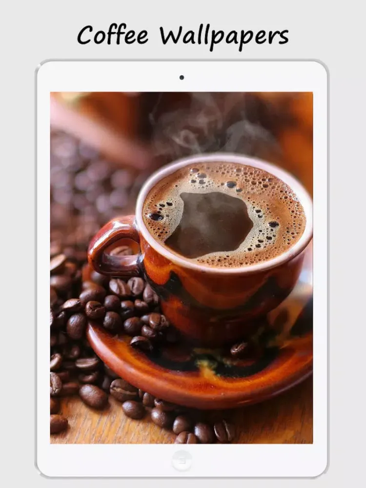 Captures d'écran de Coffee Wallpapers iPad 