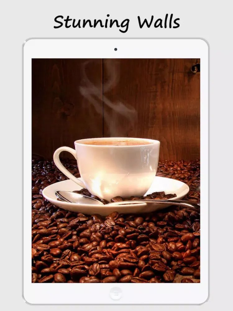 Captures d'écran de Coffee Wallpapers iPad 
