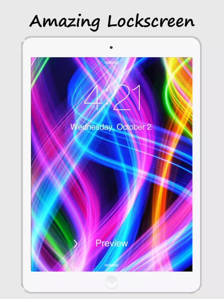 Capturas de pantalla de Glow Backgrounds and Wallpapers iPad 
