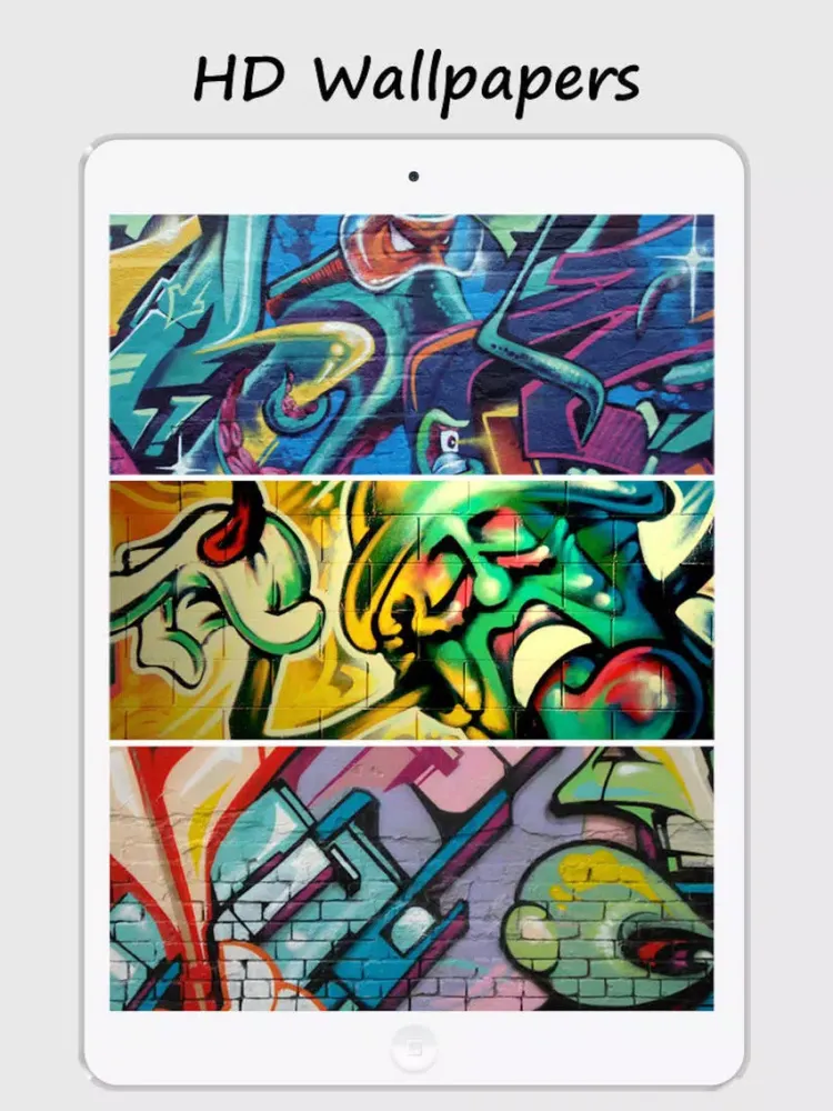 Graffiti Walls -Custom Home/Lock Screen Wallpapers iPad  سکرین شاٹس