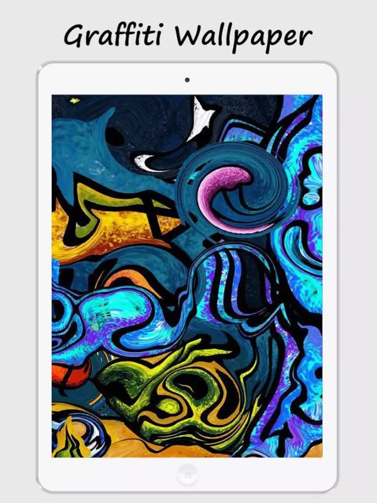Graffiti Walls -Custom Home/Lock Screen Wallpapers iPad  سکرین شاٹس