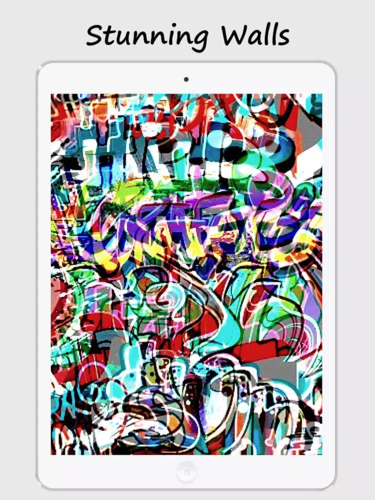 Graffiti Walls -Custom Home/Lock Screen Wallpapers iPad  سکرین شاٹس