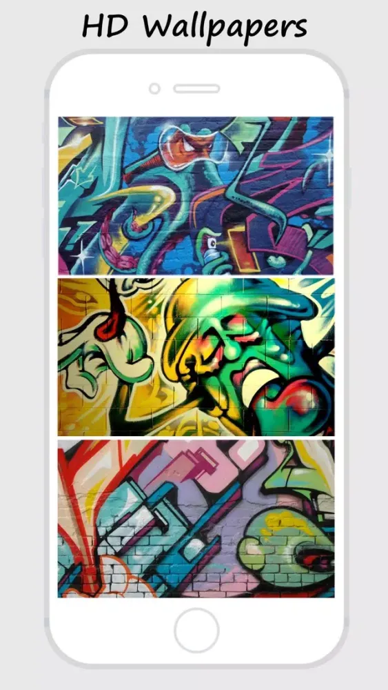 Graffiti Walls -Custom Home/Lock Screen Wallpapers سکرین شاٹس