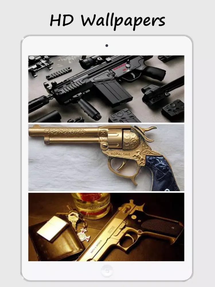 Gun Wallpapers and Backgrounds iPad  Screenshots
