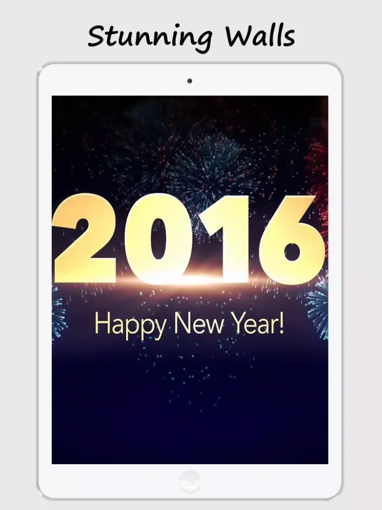 Capturas de pantalla de Happy New Year Countdown Begins iPad