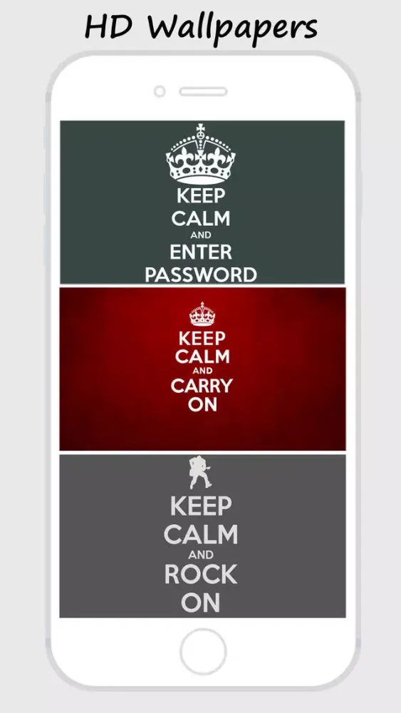 Keep Calm and Carry On Wallpapaers - Funny Posters应用截图