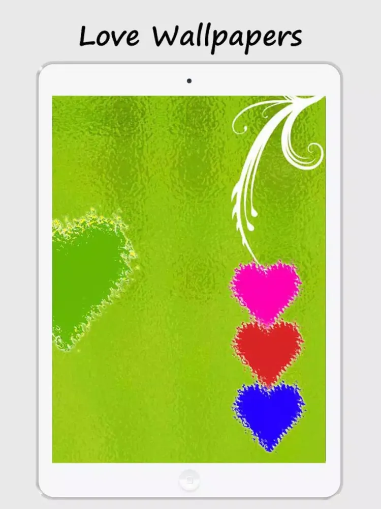 Captures d'écran de Love Wallpapers - Beautiful Love Wallpapers iPad 