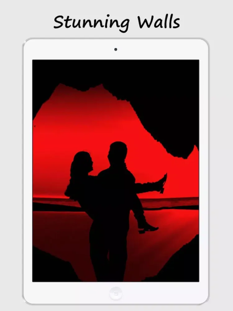 Captures d'écran de Love Wallpapers - Beautiful Love Wallpapers iPad 