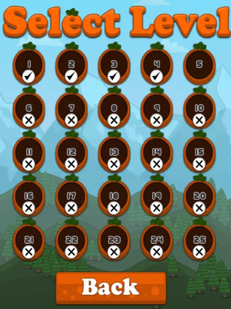 Omit Orange Free Game iPad 应用截图