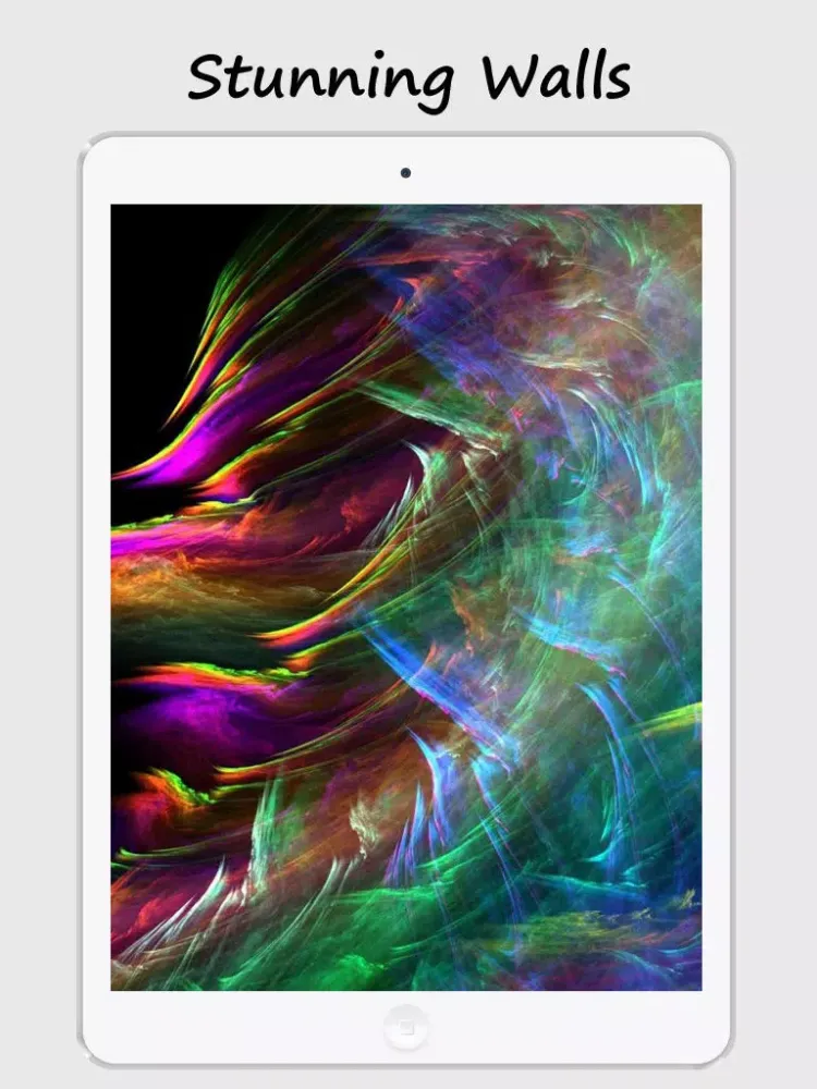 Ảnh chụp màn hình của Magic Smoke Wallpapers - Amazing Collection Of Colourful Smoke iPad 