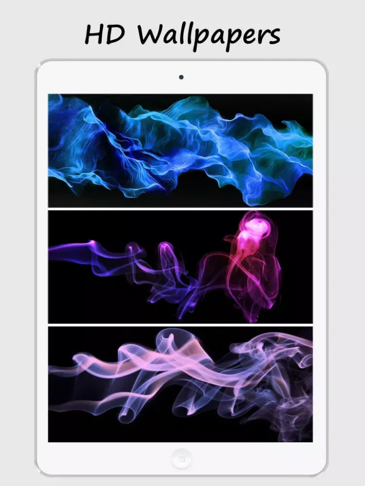 Ảnh chụp màn hình của Magic Smoke Wallpapers - Amazing Collection Of Colourful Smoke iPad 