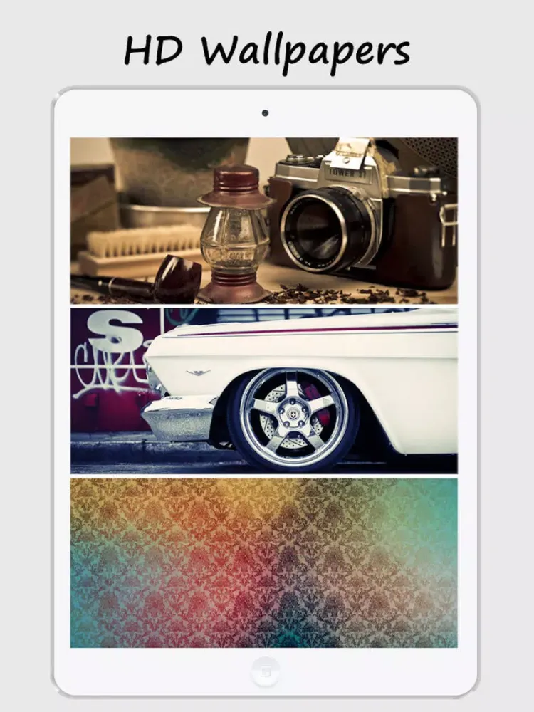 Capturas de tela do Vintage Designs - Best Of Vintage Wallpapers iPad 