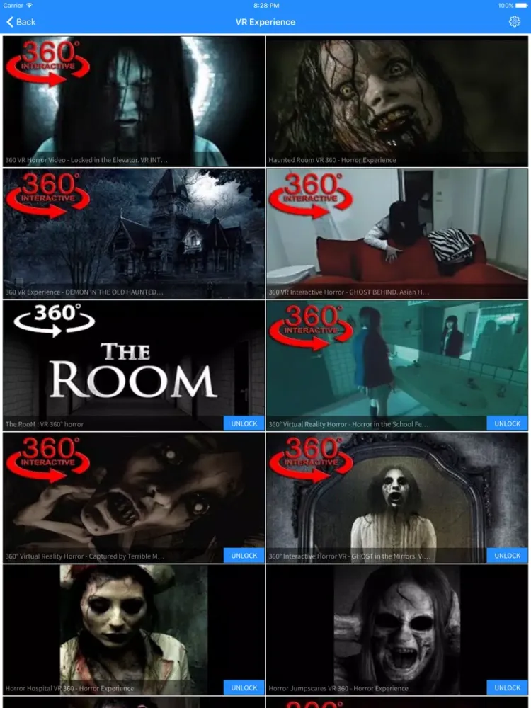 Capturas de pantalla de VR Horror and Scary World - Dare To Watch iPad 