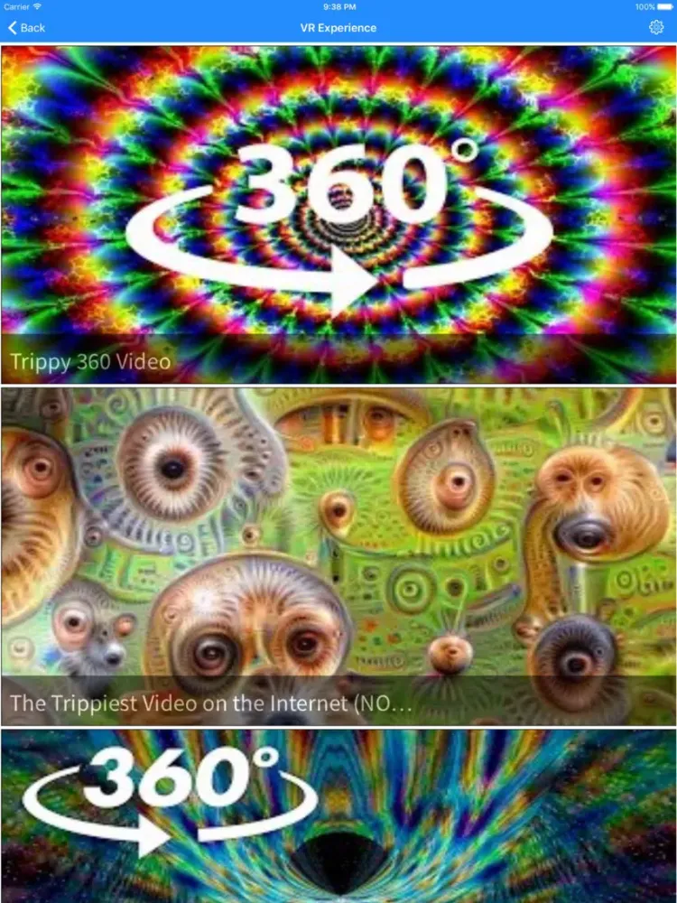 VR Trippy Illusions - Amazing Optical Illusions iPad  Screenshots