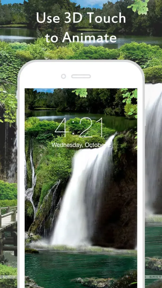Waterfall Live Wallpapers - Animated Wallpapers For Home Screen & Lock Screen Ekran Görüntüleri