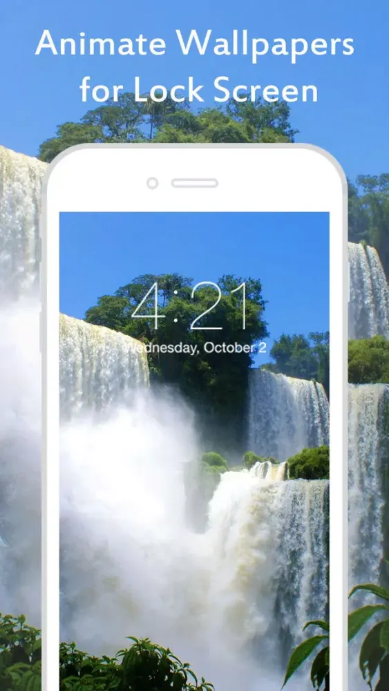 Waterfall Live Wallpapers - Animated Wallpapers For Home Screen & Lock Screen Ekran Görüntüleri